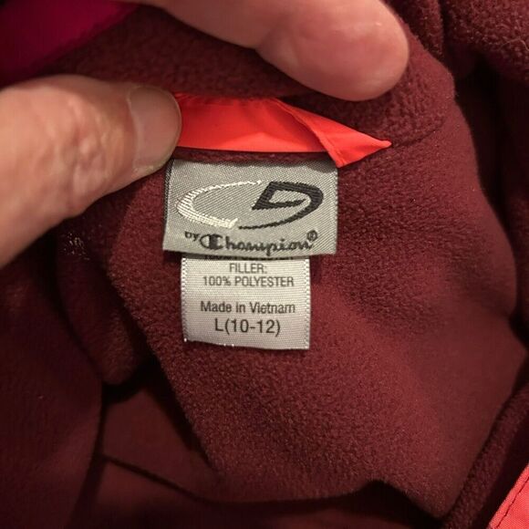 Champion 9 Mountains VentureDry Puffer Winter Jacket Size 10-12 Large Youth - Picture 5 of 7